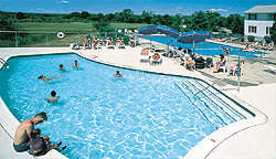 Swimming at an NCA Member Campground in Connecticut!
