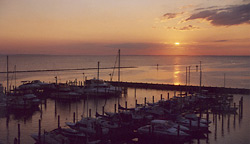 A sunset in Maryland.
