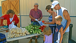 A farm stand at an NCA Member Campground in New Jersey!
